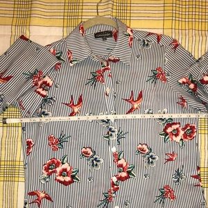 Queenie Button-up Blouse